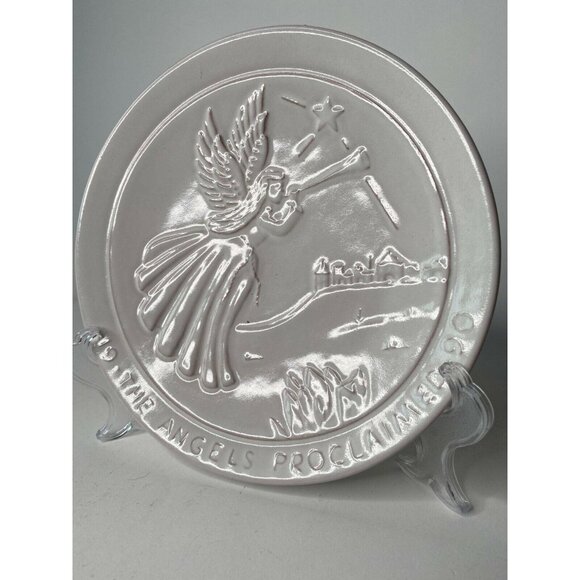 Frankoma XMas Plate 1990 - Picture 4 of 12